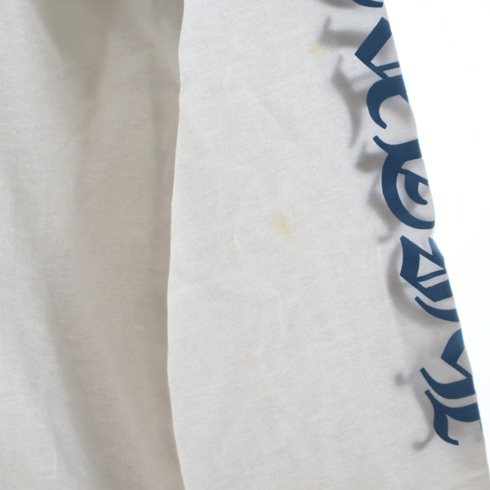 CHROME HEARTS(クロムハーツ) CH L S LTD 原宿限定 バックCHクロスプリント長袖カットソー ロンT ホワイト