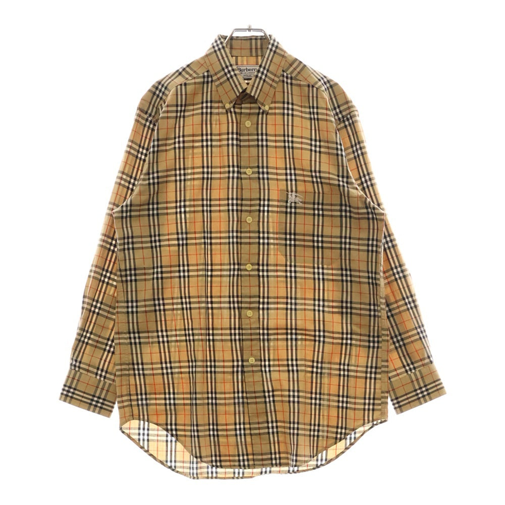 BURBERRY(バーバリー) ノバチェック 長袖シャツ ベージュ