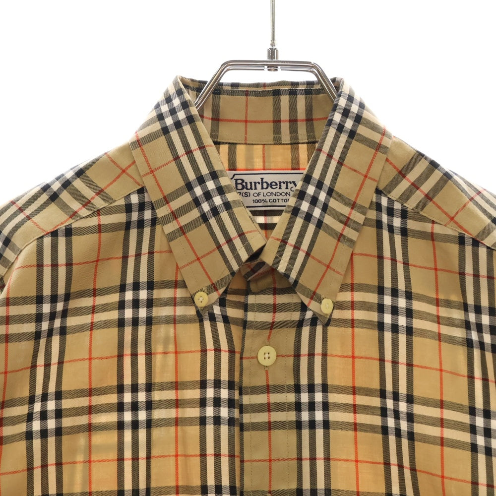 BURBERRY(バーバリー) ノバチェック 長袖シャツ ベージュ