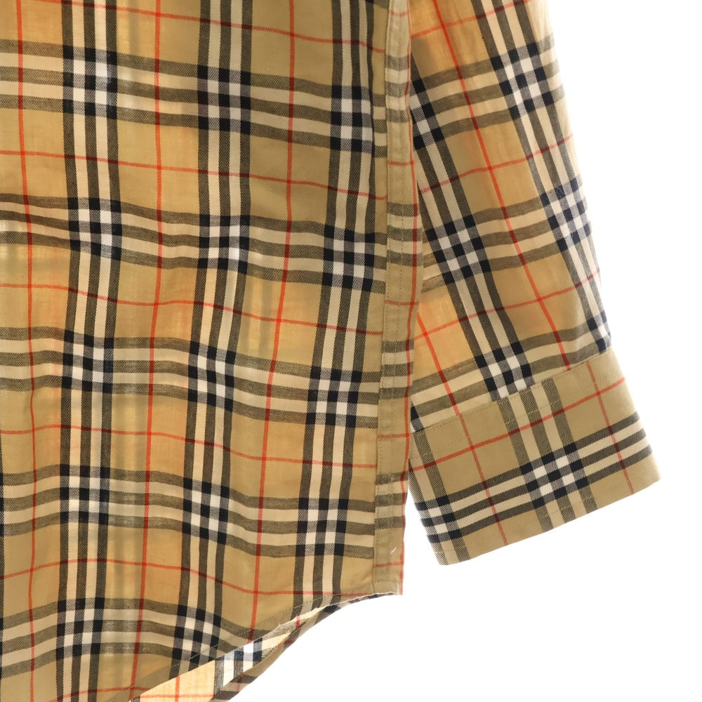 BURBERRY(バーバリー) ノバチェック 長袖シャツ ベージュ