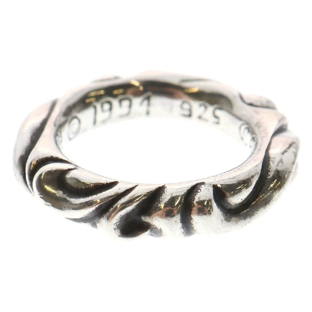 CHROME HEARTS(クロムハーツ) SCRL BAND スクロールバンド リング シルバー BCA351