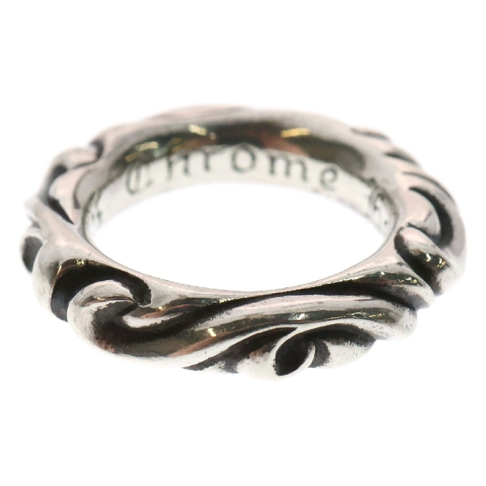 CHROME HEARTS(クロムハーツ) SCRL BAND スクロールバンド リング シルバー BCA351