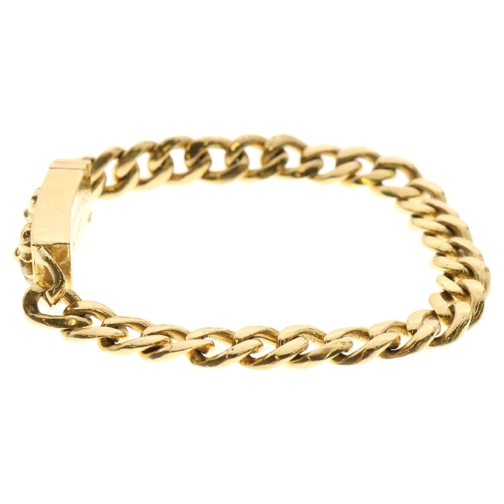 CHROME HEARTS(クロムハーツ) 22K ID MINI CHX ミニID CHX ブレスレット ゴールド