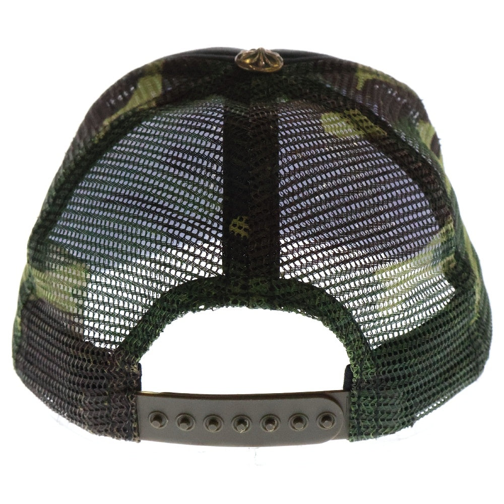 CHROME HEARTS(クロムハーツ) TRUCKER CAP トラッカーキャップ クロスボール付メッシュキャップ カーキ