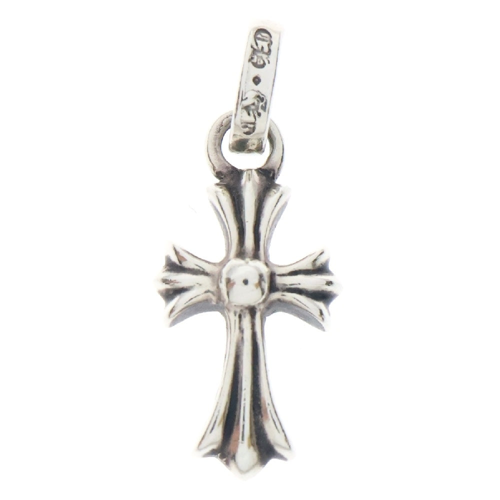 CHROME HEARTS(クロムハーツ) CRS BBYFAT P DMND ベイビーファットクロス PAVEダイヤ ペンダントトップ シルバー BCA234