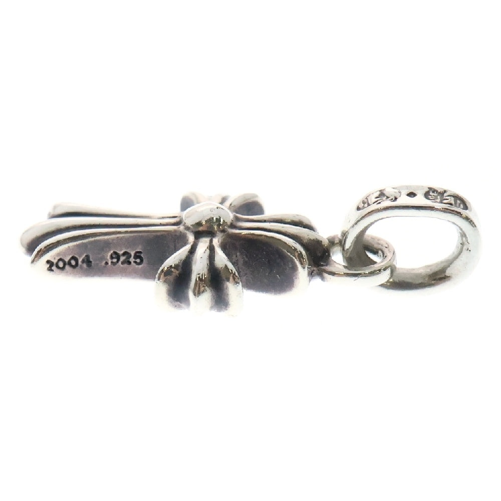CHROME HEARTS(クロムハーツ) CRS BBYFAT P DMND ベイビーファットクロス PAVEダイヤ ペンダントトップ シルバー BCA234