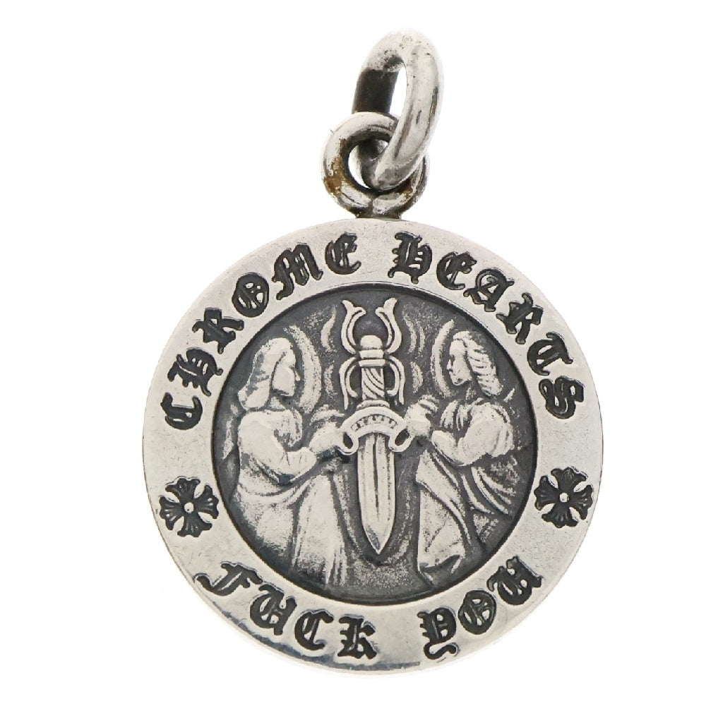CHROME HEARTS(クロムハーツ) CHRM ANGL MDL V1 エンジェルメダルチャーム ペンダントトップ シルバーBCA229