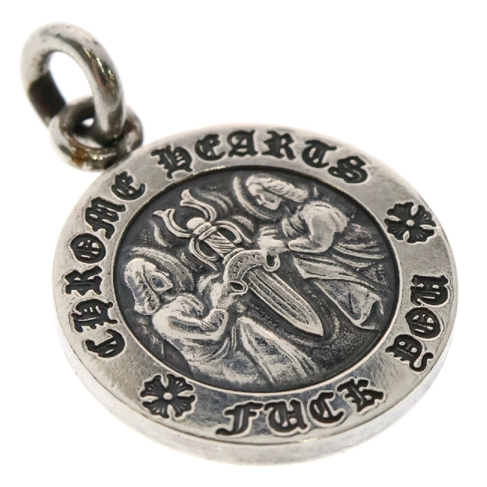 CHROME HEARTS(クロムハーツ) CHRM ANGL MDL V1 エンジェルメダルチャーム ペンダントトップ シルバーBCA229