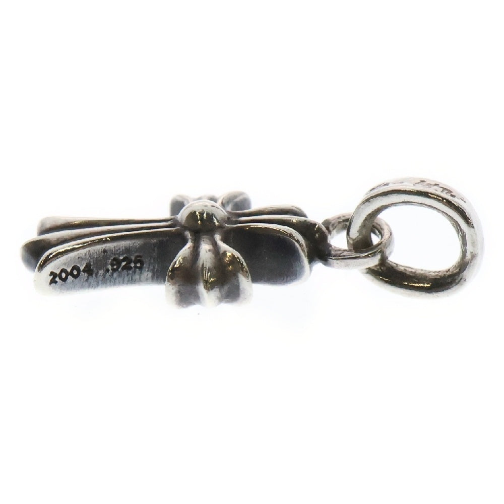 CHROME HEARTS(クロムハーツ) CRS BBYFAT P RBY ベイビーファットクロス PAVEルビー ペンダントトップ シルバー BCA235