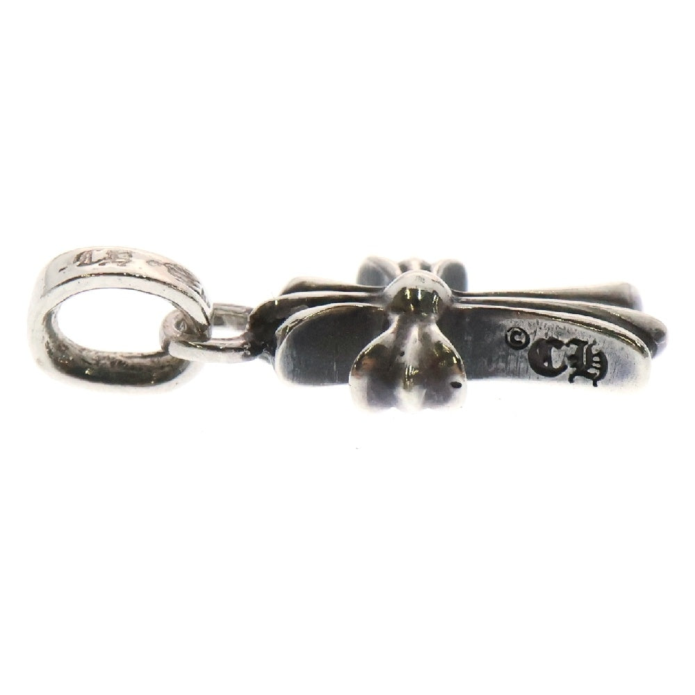 CHROME HEARTS(クロムハーツ) CRS BBYFAT P RBY ベイビーファットクロス PAVEルビー ペンダントトップ シルバー BCA235