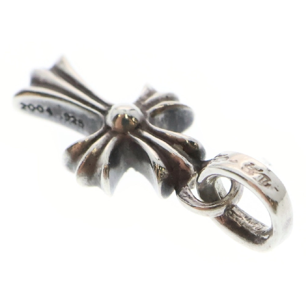CHROME HEARTS(クロムハーツ) CRS BBYFAT P RBY ベイビーファットクロス PAVEルビー ペンダントトップ シルバー BCA235