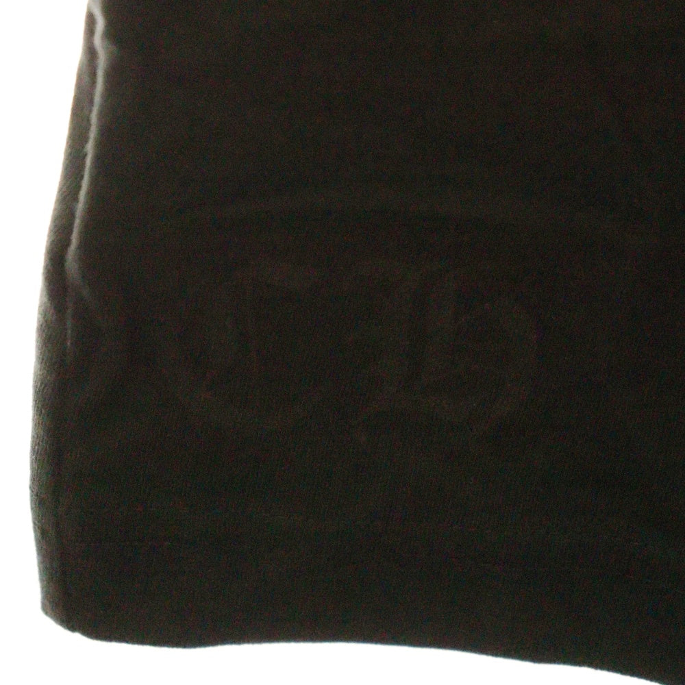 CHROME HEARTS(クロムハーツ) CH T-SHRT 1 ネックロゴプリント クルーネック半袖Tシャツ ブラック
