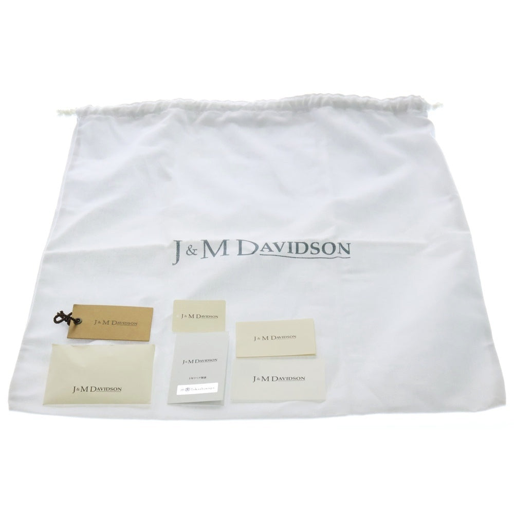J&M DAVIDSON(ジェイアンドエムデヴィッドソン) ベルミニ レザー トートバッグ バーガンディ