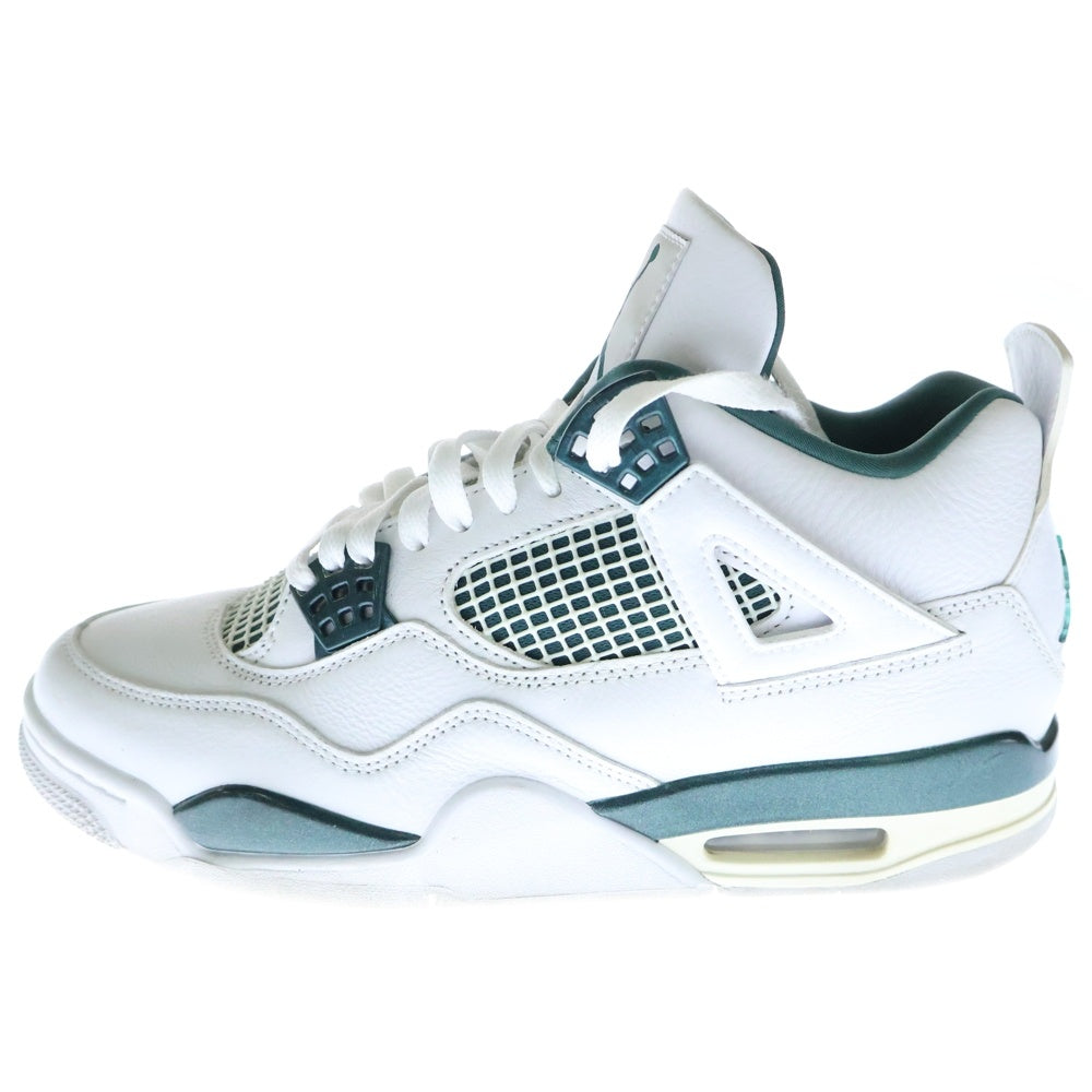 NIKE(ナイキ) AIR JORDAN 4 RETRO OXIDIZED GREEN FQ8138-103 エアジョーダン4 レトロ オキシダイズドグリーン ハイカットスニーカー ホワイト/グリーン US8.5/26.5cm