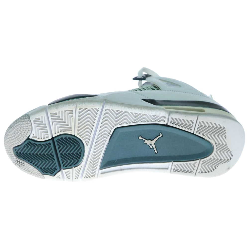 NIKE(ナイキ) AIR JORDAN 4 RETRO OXIDIZED GREEN FQ8138-103 エアジョーダン4 レトロ オキシダイズドグリーン ハイカットスニーカー ホワイト/グリーン US8.5/26.5cm