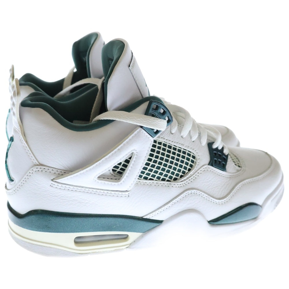 NIKE(ナイキ) AIR JORDAN 4 RETRO OXIDIZED GREEN FQ8138-103 エアジョーダン4 レトロ オキシダイズドグリーン ハイカットスニーカー ホワイト/グリーン US8.5/26.5cm