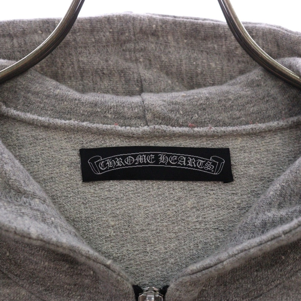 CHROME HEARTS(クロムハーツ) オールドハーフジップクロスパッチパーカー