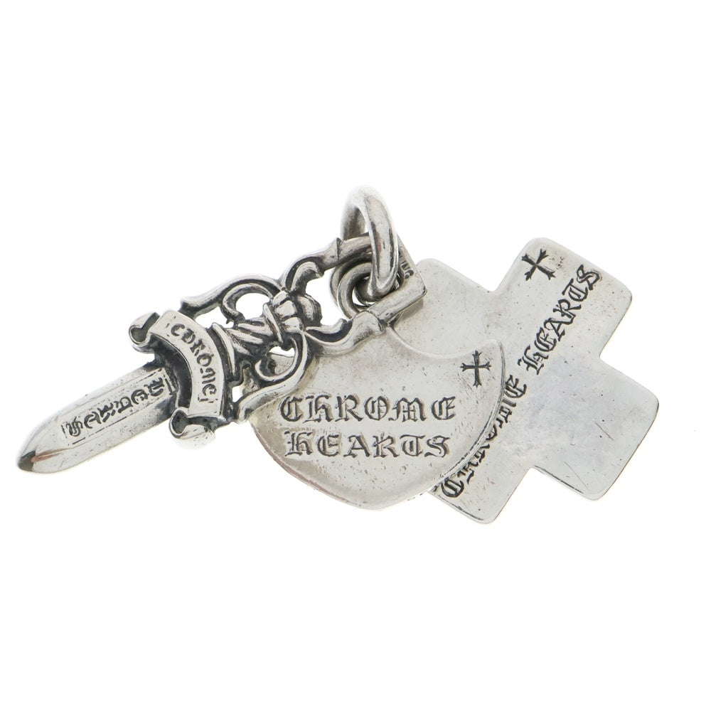 CHROME HEARTS(クロムハーツ) 3TRINKETS OLD 3トリンケッツ オールド ペンダントトップ シルバー BCA202