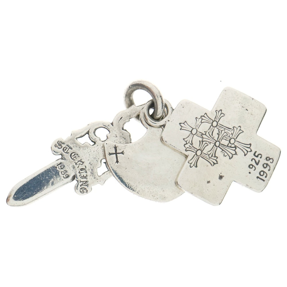 CHROME HEARTS(クロムハーツ) 3TRINKETS OLD 3トリンケッツ オールド ペンダントトップ シルバー BCA202