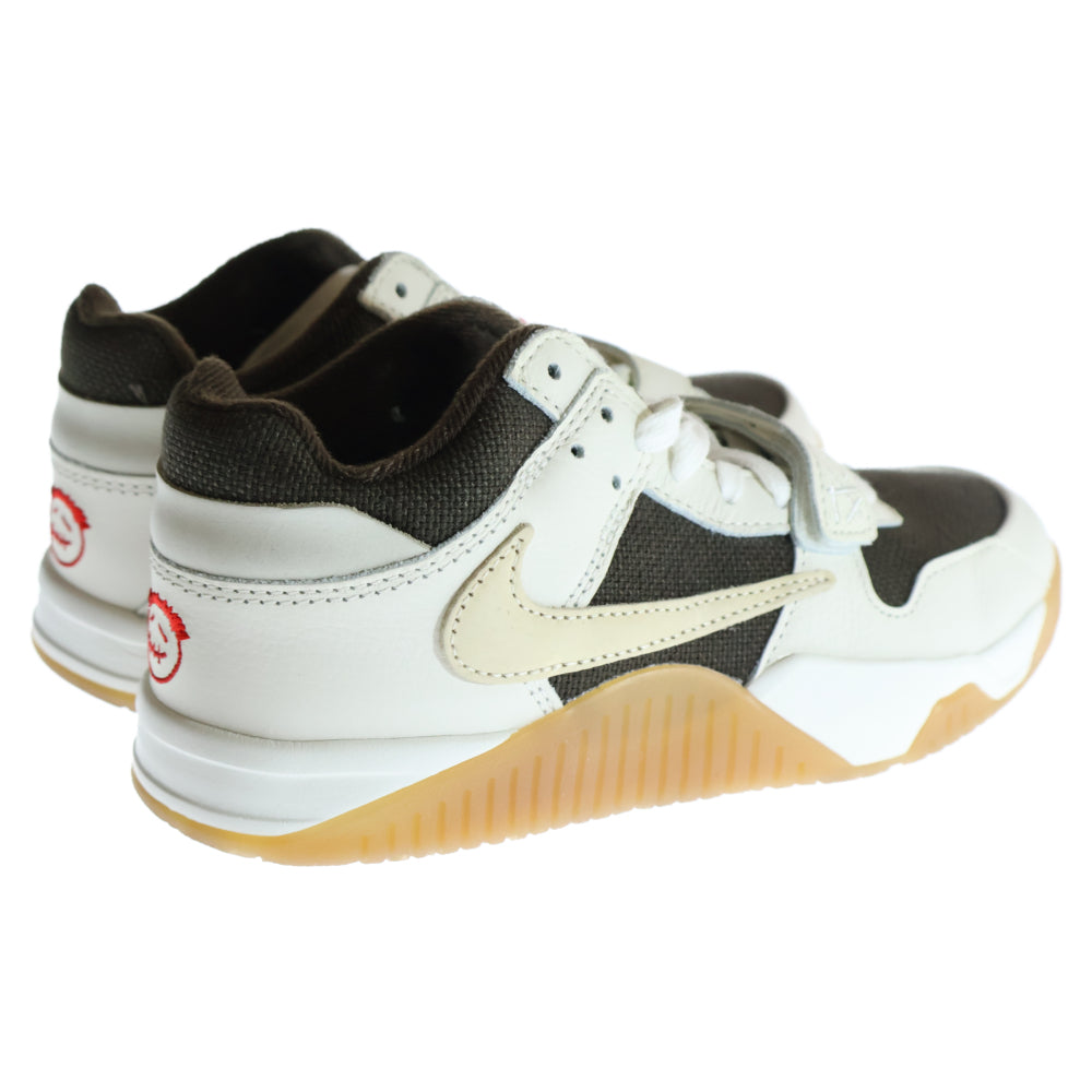NIKE(ナイキ) ×TRAVIS SCOTT PS Jordan Jumpman Jack TR Sail and Dark Mocha トラヴィススコット ジョーダン ジャンプマン ジャック ローカットスニーカー FJ2851-100