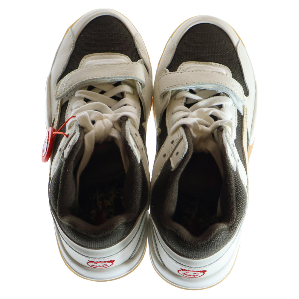 NIKE(ナイキ) ×TRAVIS SCOTT PS Jordan Jumpman Jack TR Sail and Dark Mocha トラヴィススコット ジョーダン ジャンプマン ジャック ローカットスニーカー FJ2851-100
