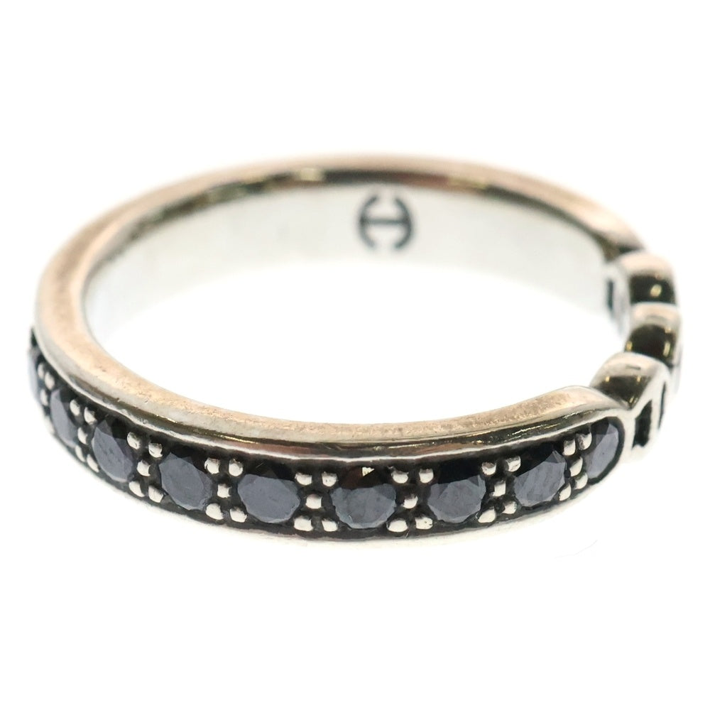 HOORSENBUHS(ホーセンブース) AMERICANA WITH DIAMONDS TRI-LINKブラックダイヤモンド リング シルバー