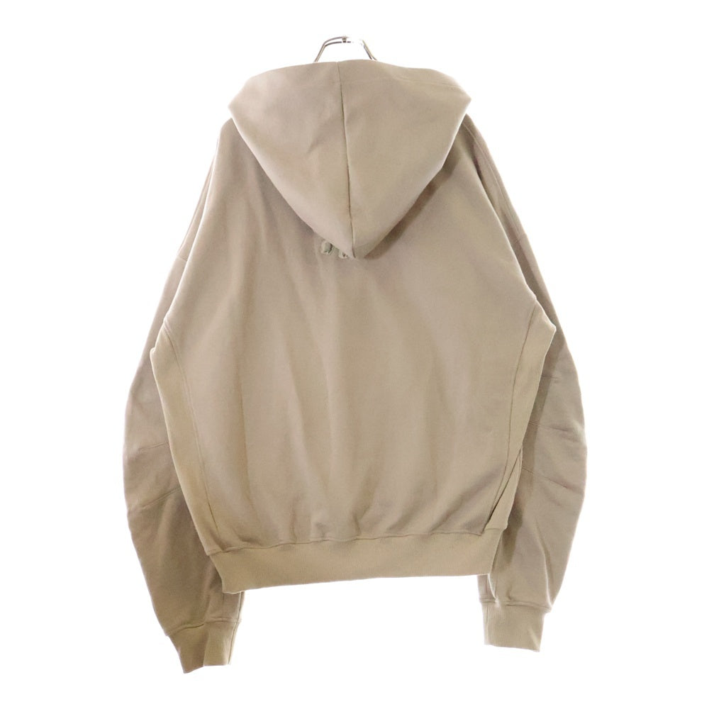 cvtvlist(カタリスト) USUAL HOODIE ロゴ刺繍 プルオーバーパーカー フーディー アイボリー 240111LC04