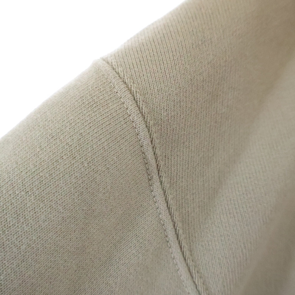 cvtvlist(カタリスト) USUAL HOODIE ロゴ刺繍 プルオーバーパーカー フーディー アイボリー 240111LC04