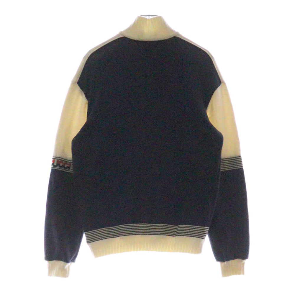 GUCCI(グッチ) チルドレン ブランドロゴ ドライバーズ ジップアップニット 692520XJEIC
