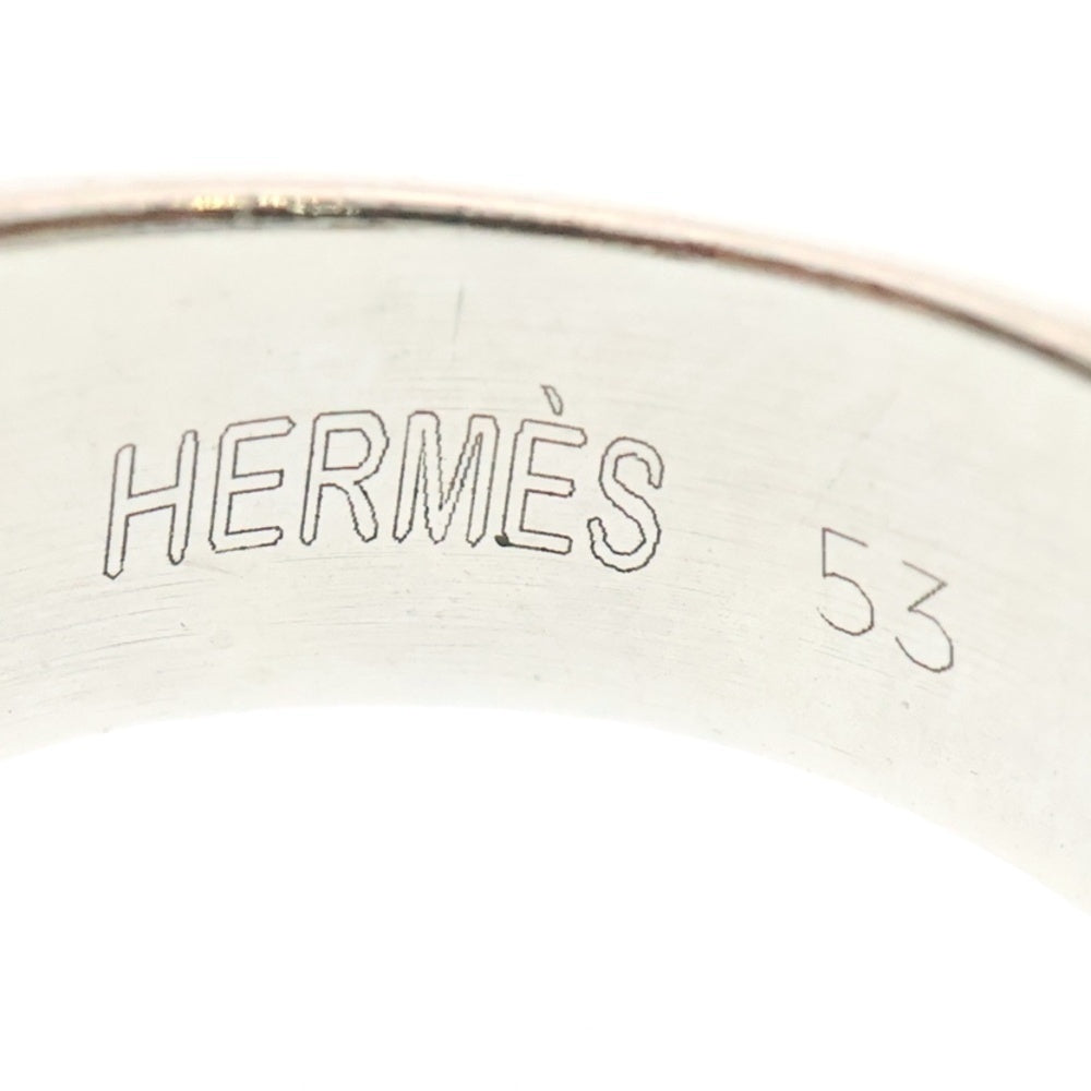 HERMES(エルメス) ロゴモチーフ ヴィンテージ ヒストリーリング シルバー/ゴールド