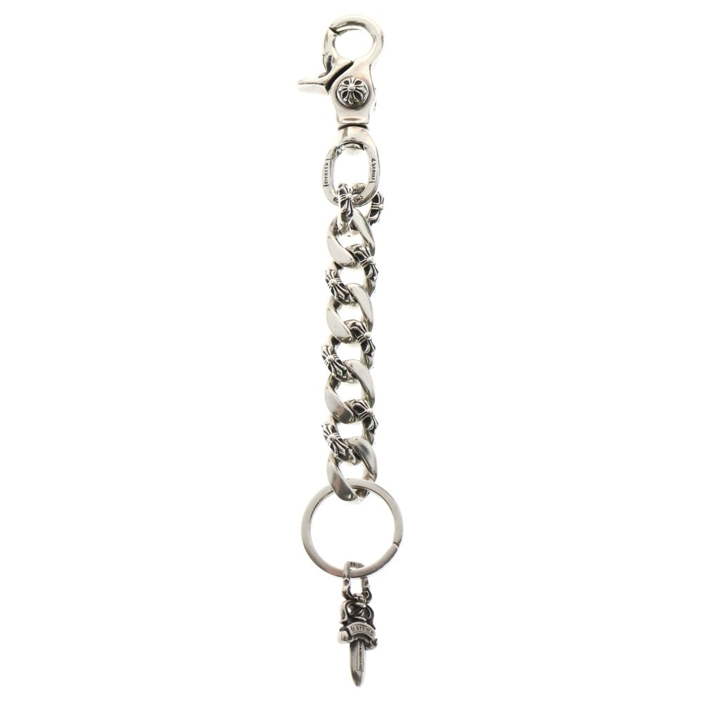 CHROME HEARTS(クロムハーツ) CLP CHN FANCY-L/ロングファンシーリンク キーチェーン シルバー BCA072