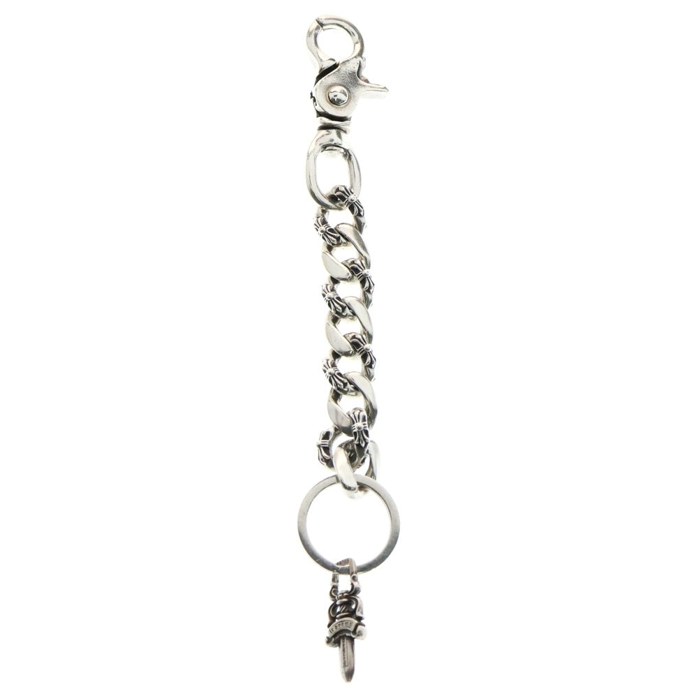 CHROME HEARTS(クロムハーツ) CLP CHN FANCY-L/ロングファンシーリンク キーチェーン シルバー BCA072