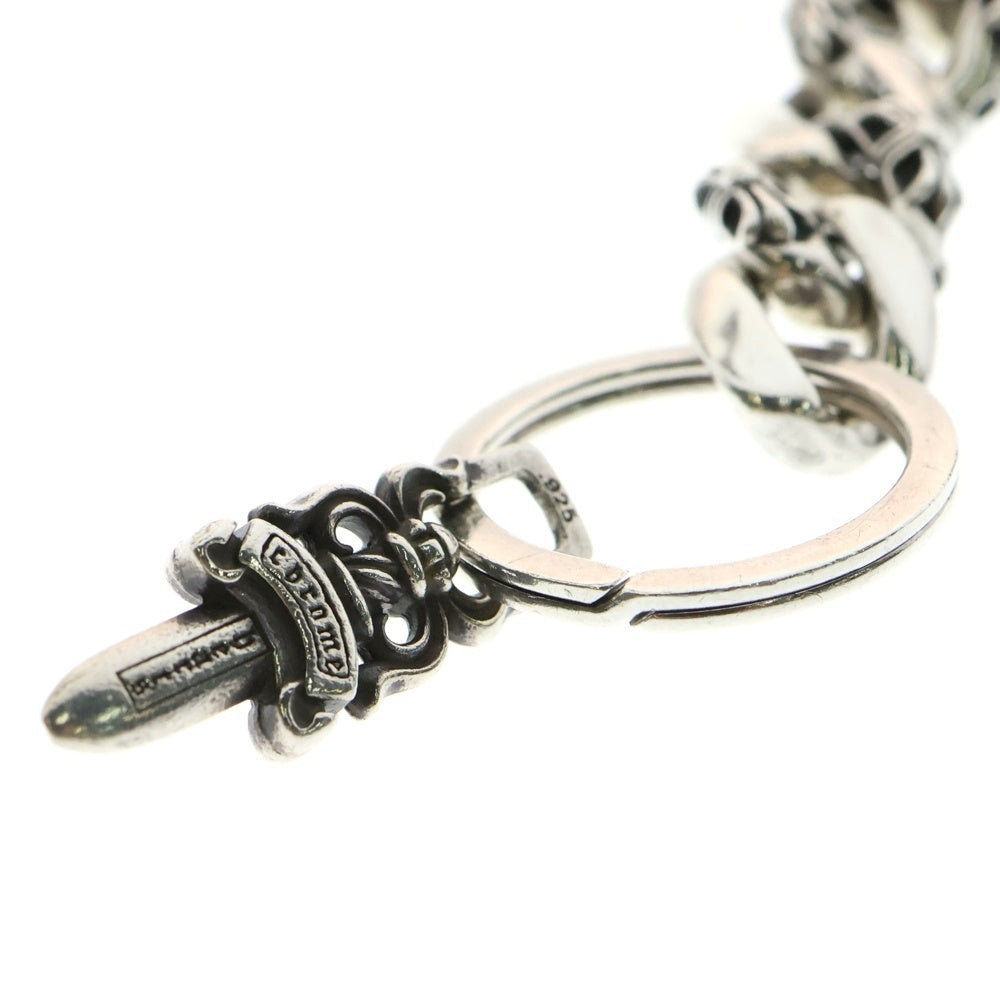 CHROME HEARTS(クロムハーツ) CLP CHN FANCY-L/ロングファンシーリンク キーチェーン シルバー BCA072