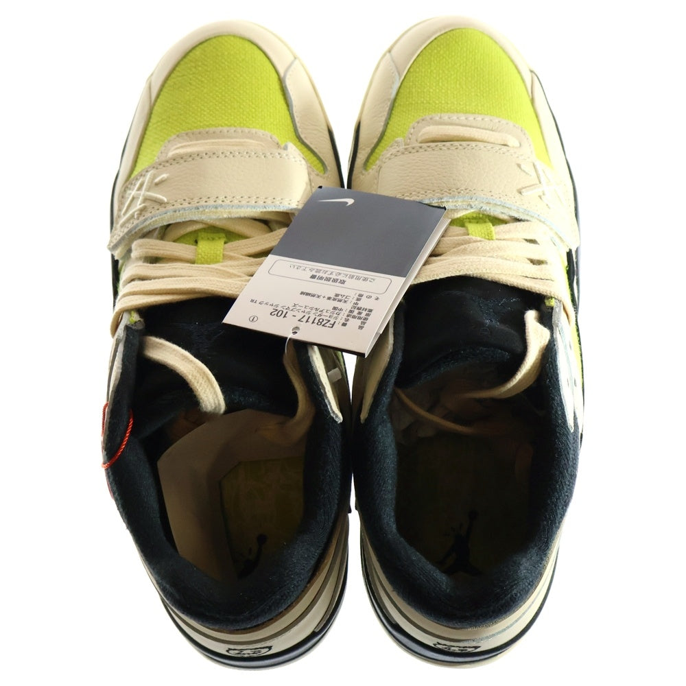 NIKE(ナイキ) JUMPMAN JACK TR CJ1 T-Rexx ジャンプマンジャック ティーレックス ローカットスニーカー ホワイト/イエロー US9/27cm FZ8117-102