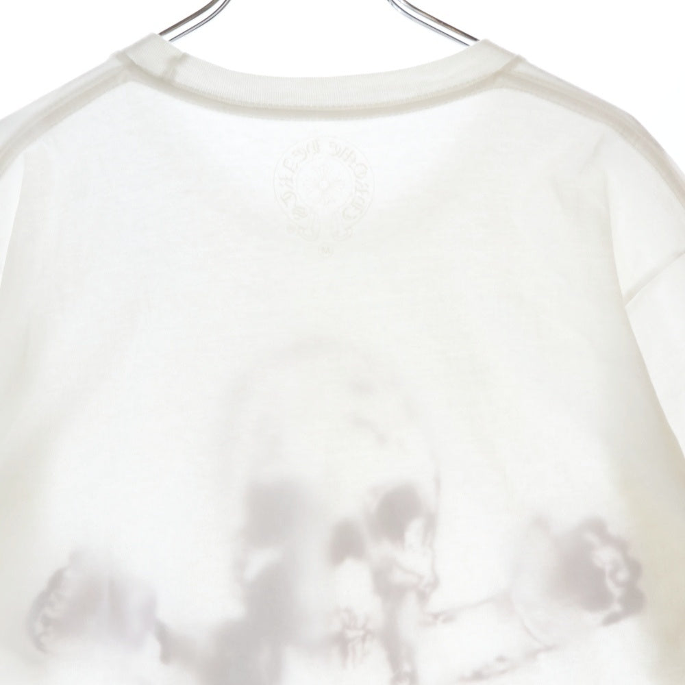 CHROME HEARTS(クロムハーツ) CH T-SHRT 1 フォティハリスティータプリント 半袖Tシャツ カットソー ホワイト