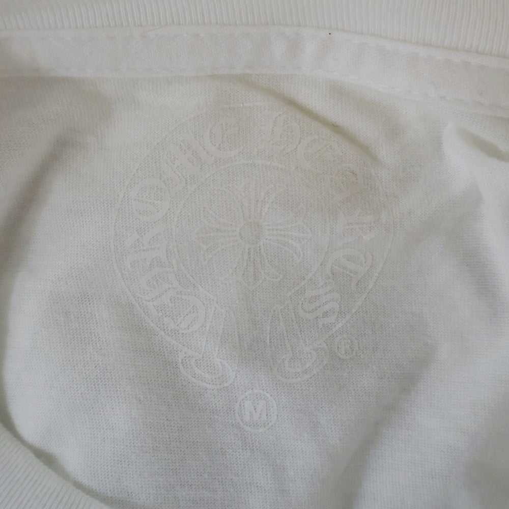 CHROME HEARTS(クロムハーツ) CH T-SHRT 1 フォティハリスティータプリント 半袖Tシャツ カットソー ホワイト