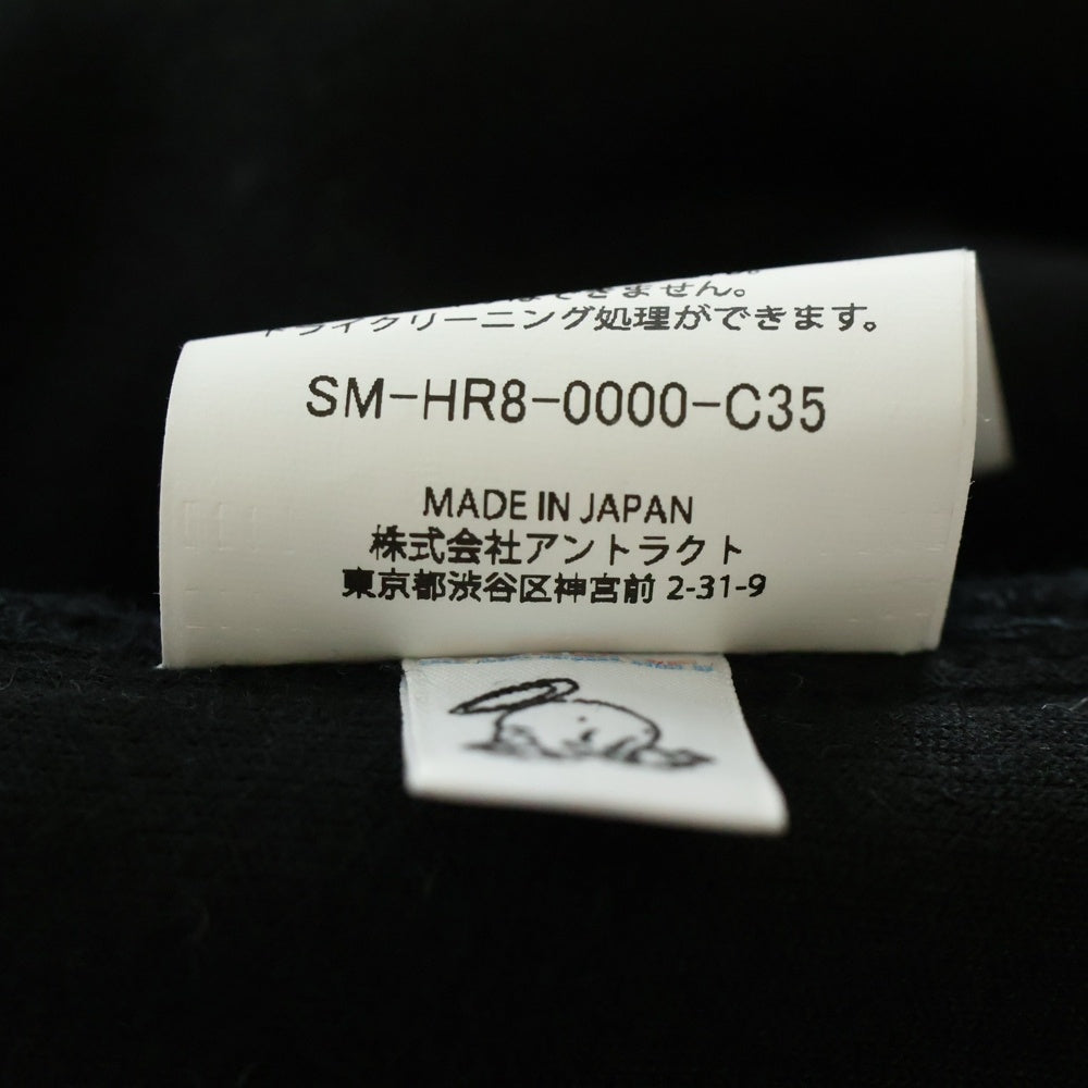 SAINT MICHAEL(セントマイケル) 25SS ベロアトラックロングパンツ ブラック SM-HR8-0000-C35