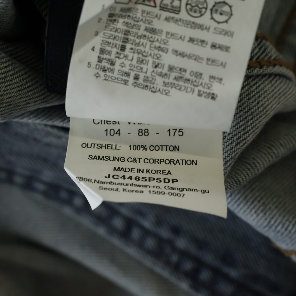 juun.j(ジュン ジェイ) 半袖 デニムジャケット インディゴ JC4465P5DP インディゴ