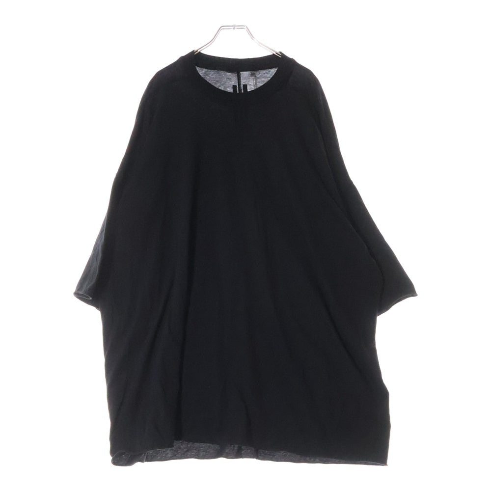 DRKSHDW(ダークシャドウ) オーバーサイズトミーTシャツ 半袖カットソー 半袖Tシャツ ブラック DU01D1259-RN