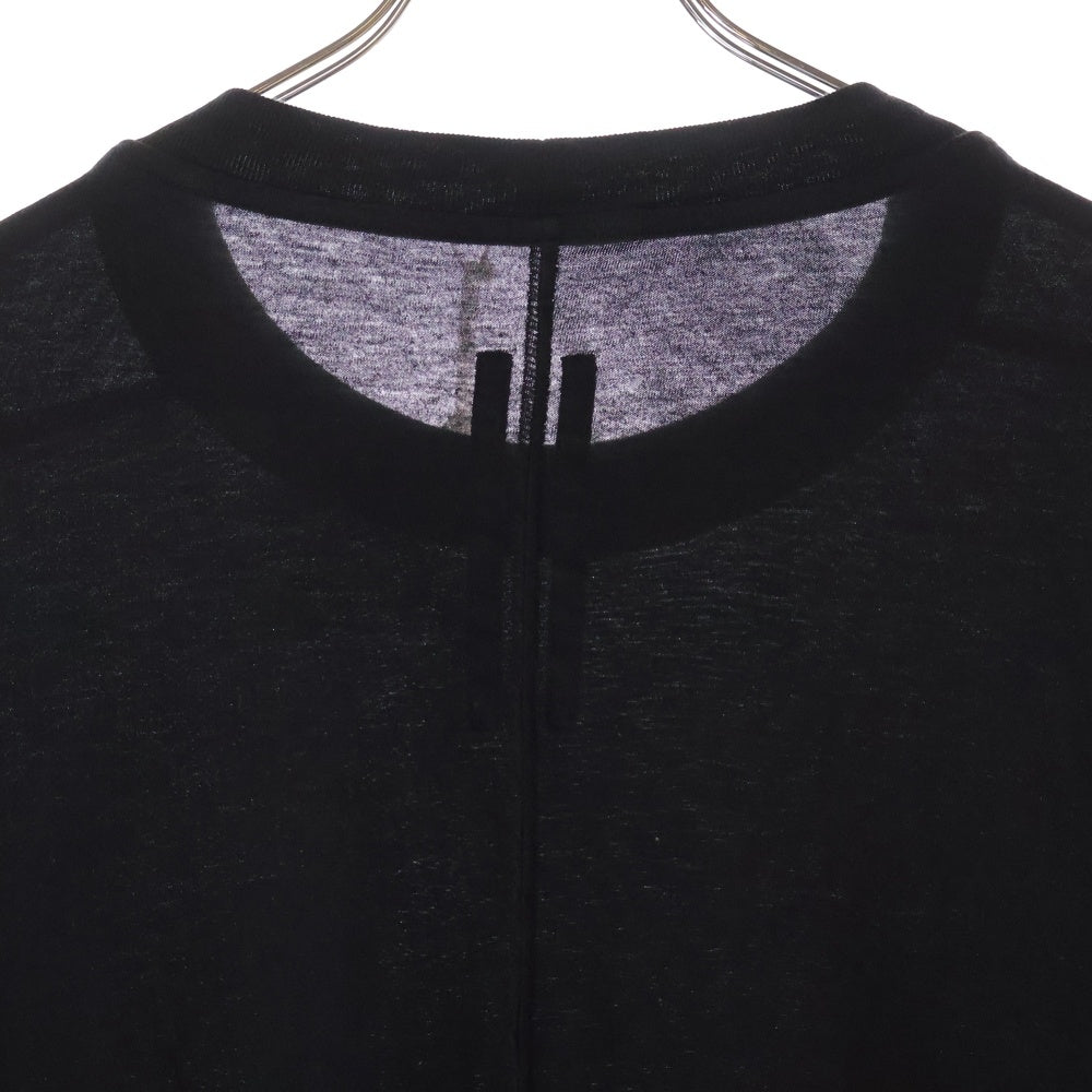 DRKSHDW(ダークシャドウ) オーバーサイズトミーTシャツ 半袖カットソー 半袖Tシャツ ブラック DU01D1259-RN