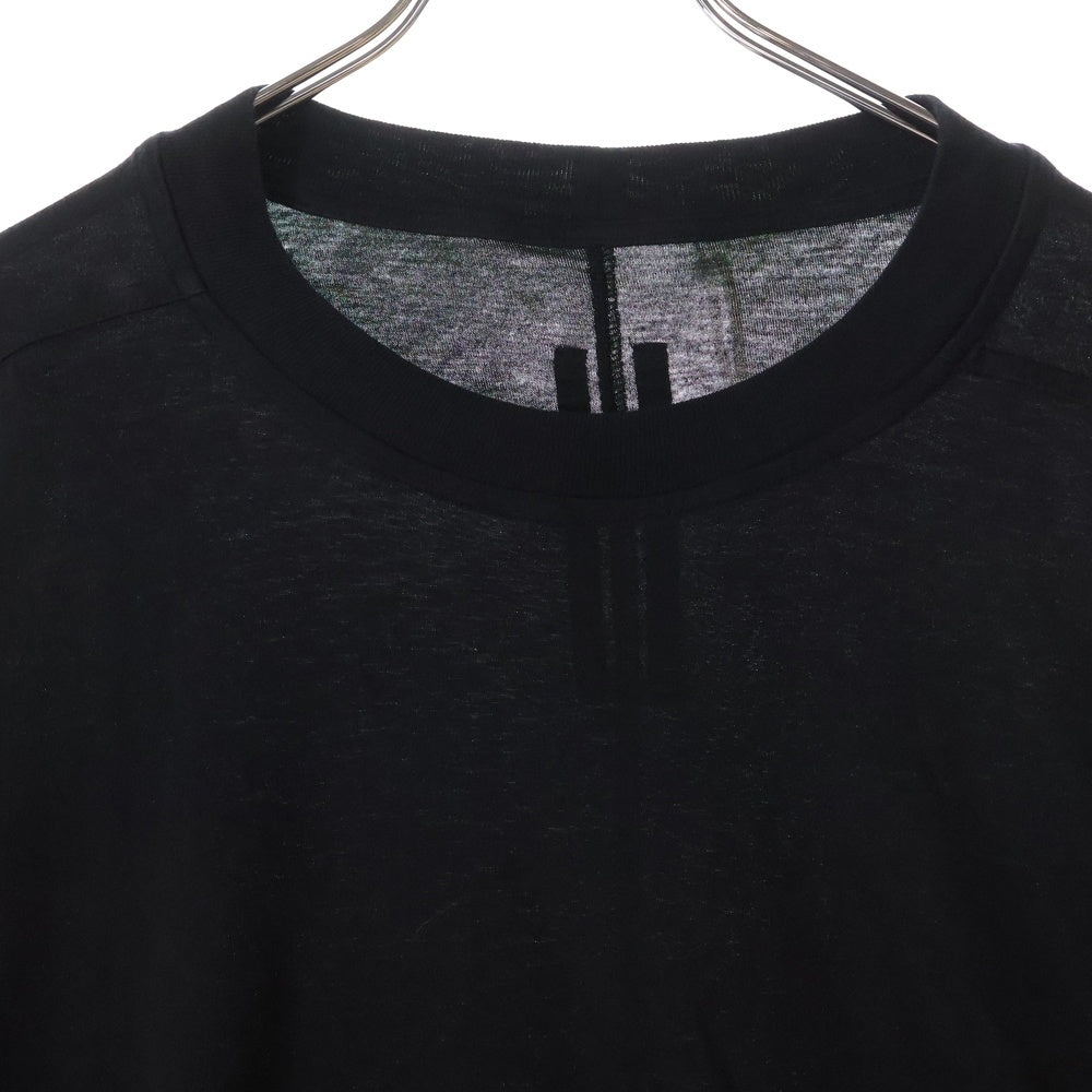 DRKSHDW(ダークシャドウ) オーバーサイズトミーTシャツ 半袖カットソー 半袖Tシャツ ブラック DU01D1259-RN