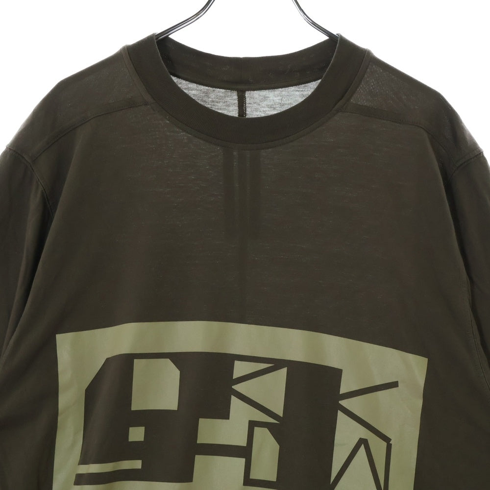 DRKSHDW(ダークシャドウ) フロントロゴプリント 半袖カットソー 半袖Tシャツ ダスト DU01D1274-RNEP2
