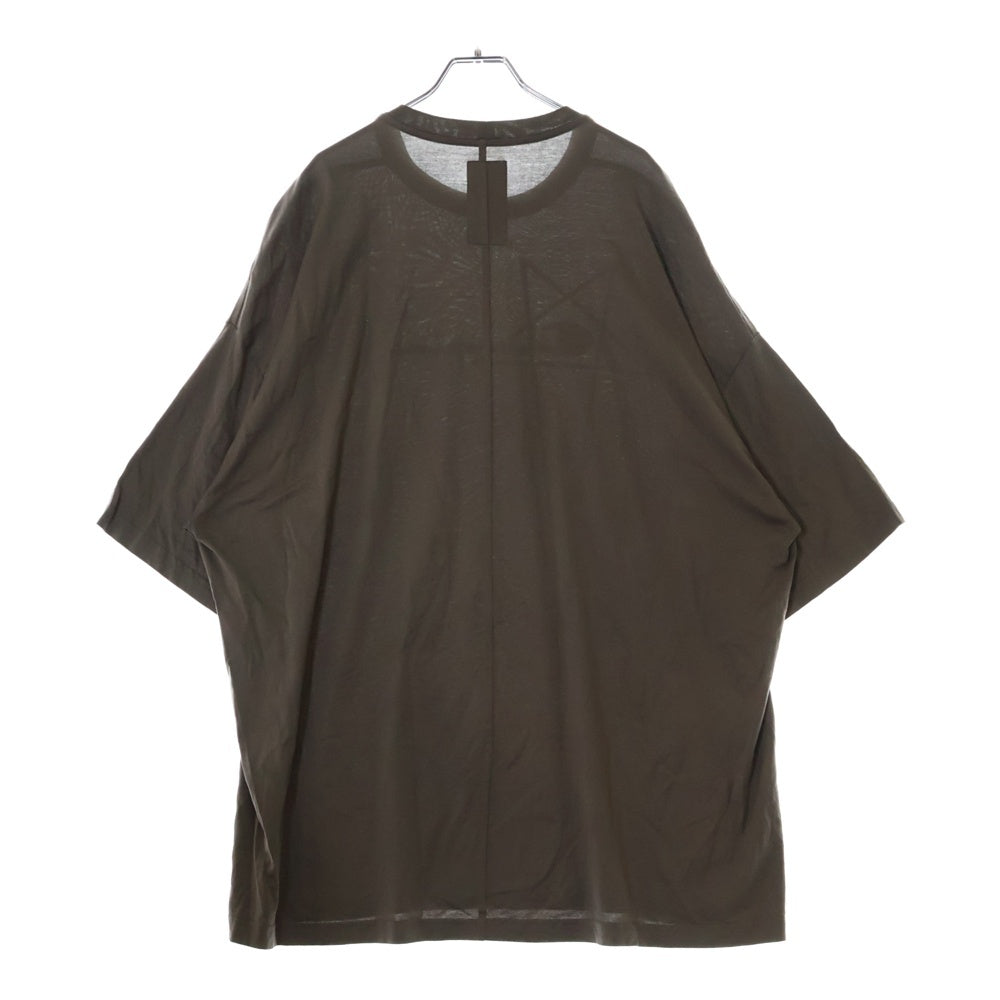 Rick Owens(リックオウエンス) 23SS ×Champion CM TOP チャンピオン 半袖Tシャツ カットソー ダスト CM02C9229-CHJEG
