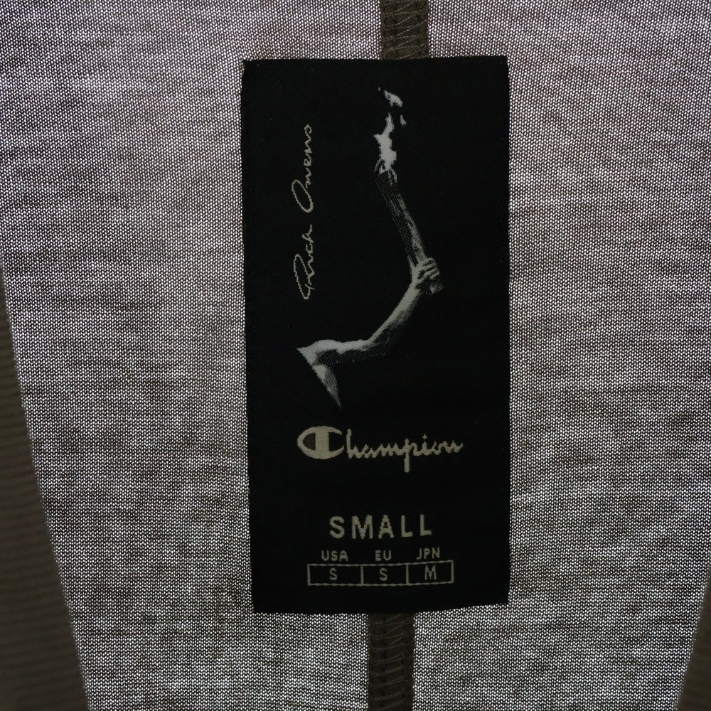 Rick Owens(リックオウエンス) 23SS ×Champion CM TOP チャンピオン 半袖Tシャツ カットソー ダスト CM02C9229-CHJEG