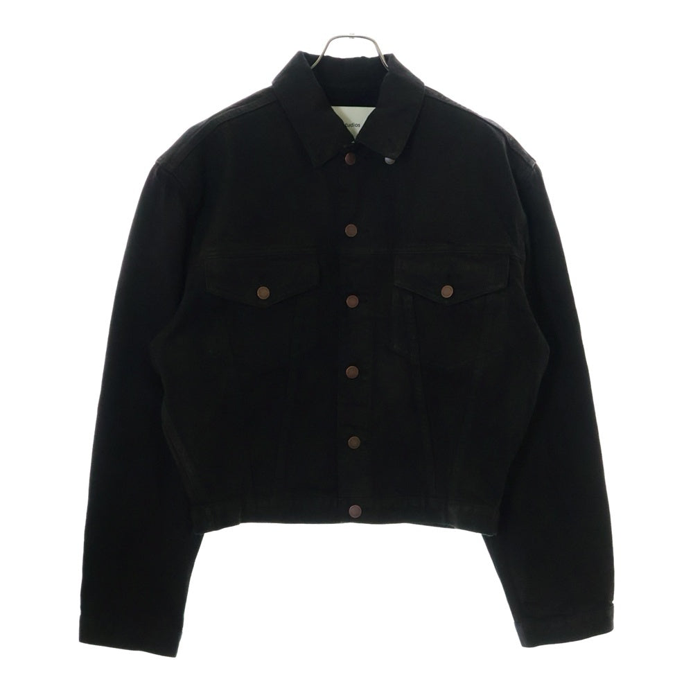 entire studios(エンタイア スタジオ) SHRUNKEN DENIM JAKET デニムジャケット ブラック ESU-S25-11002-MU
