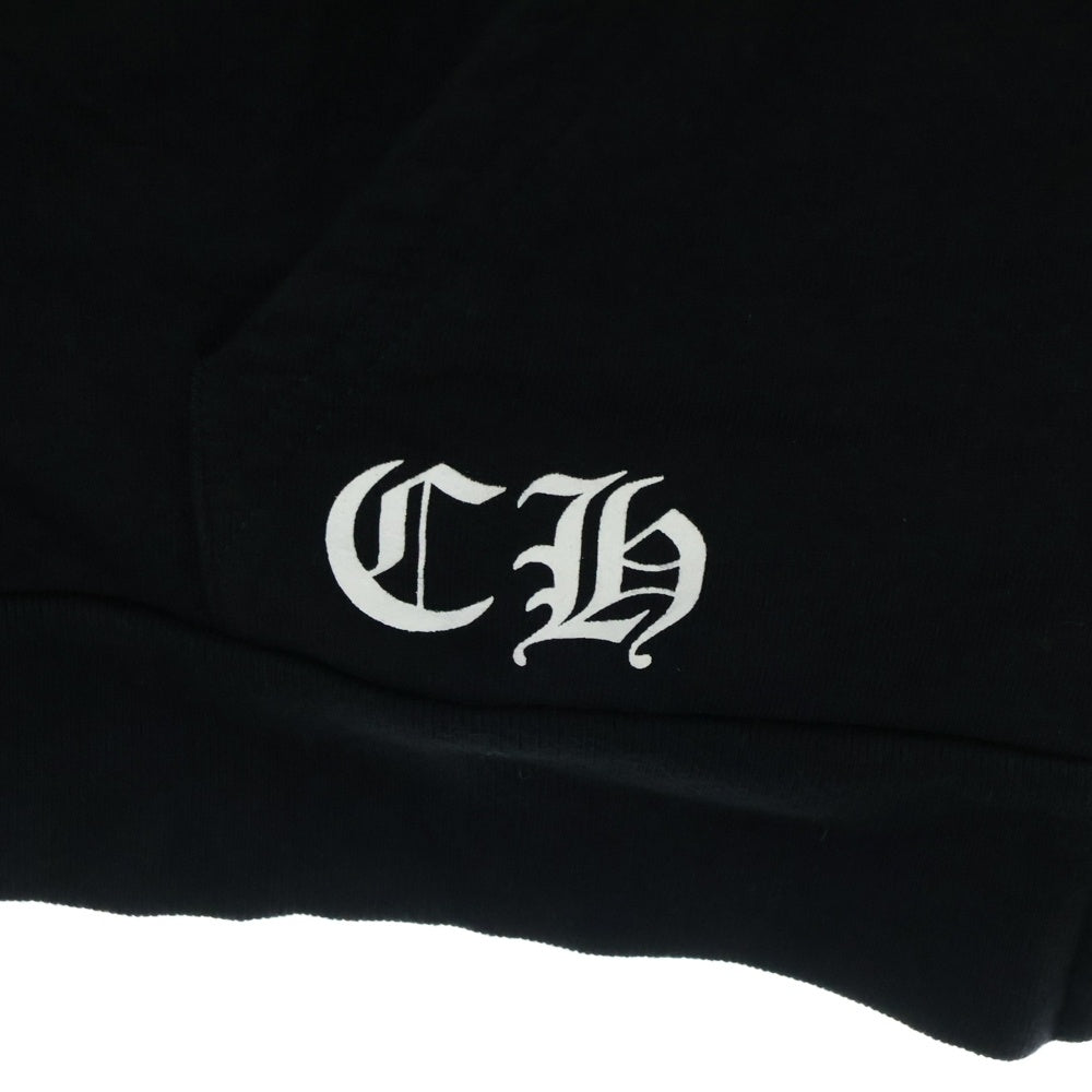CHROME HEARTS(クロムハーツ) OLD CH PLUS HD ZIP オールドモデル CHプラスロゴ ジップアップパーカー ブラック