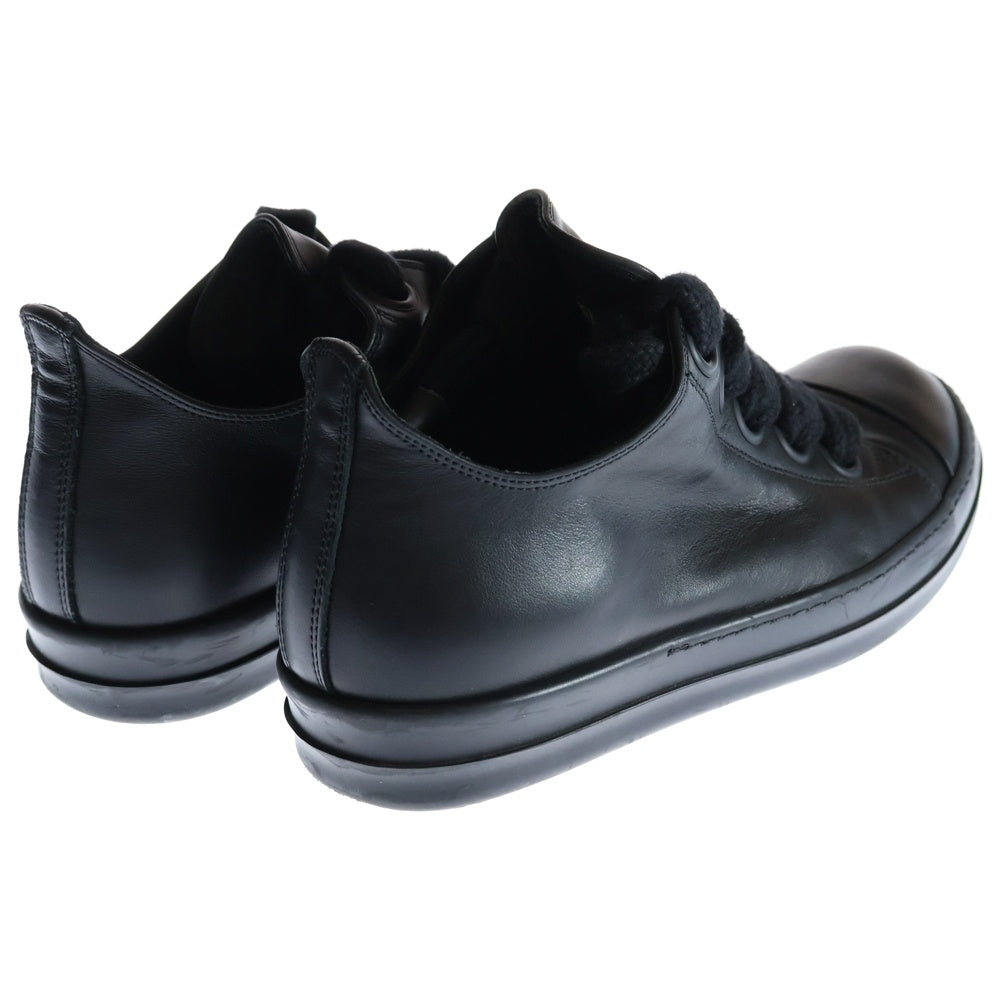 Rick Owens(リックオウエンス) JUMBOLACE LOW SNEAK ジャンボレース レザー ローカットスニーカー ブラック