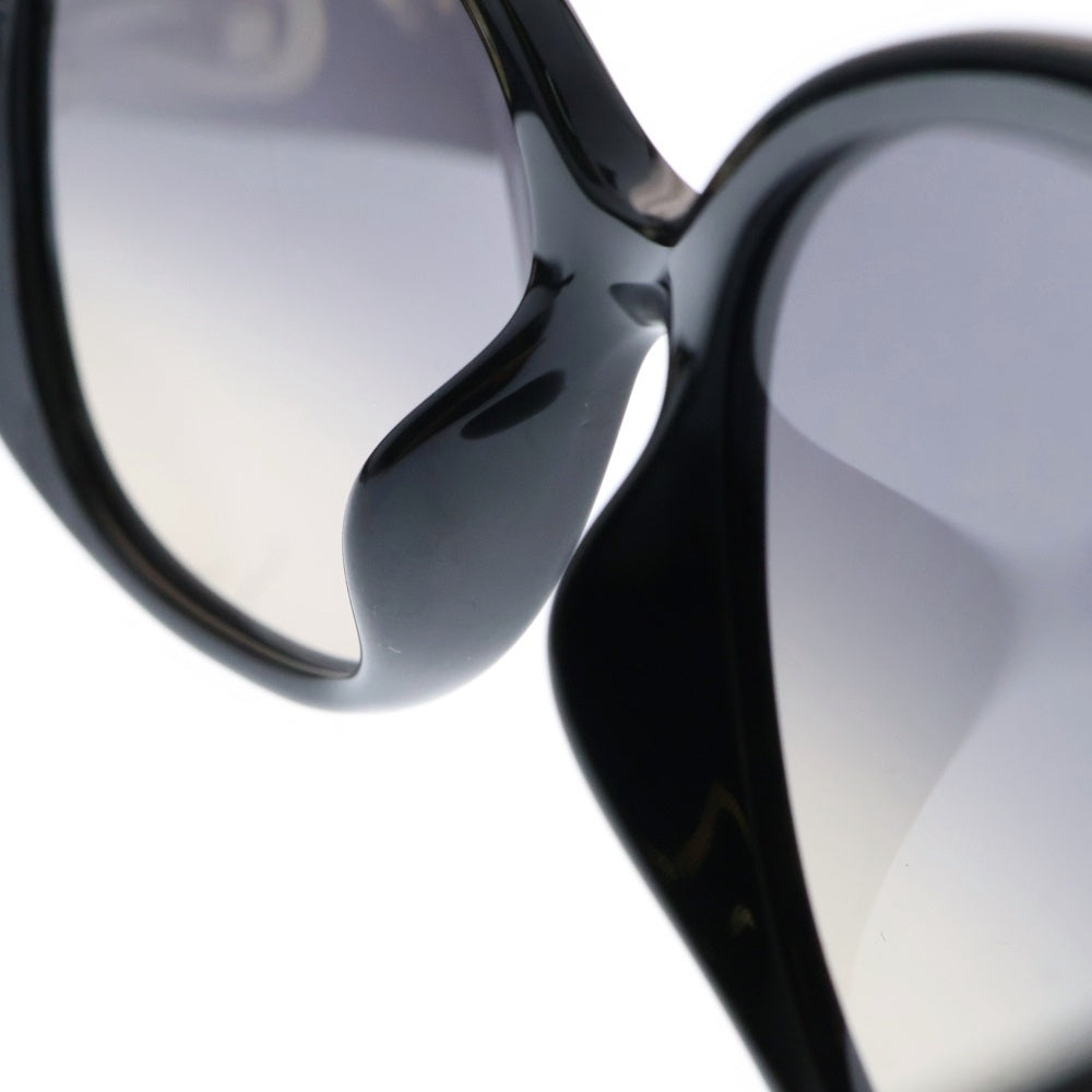 GUCCI(グッチ) テンプルGGロゴ ラウンド サングラス ブラック LWDDX