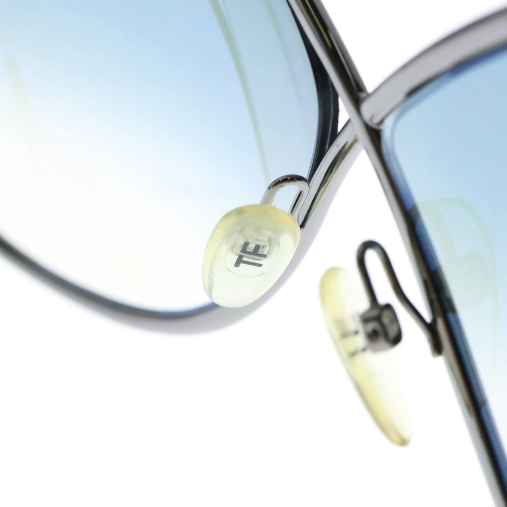 TOM FORD(トムフォード) Miranda TF130 テンプルロゴ ラウンド サングラス ブラック
