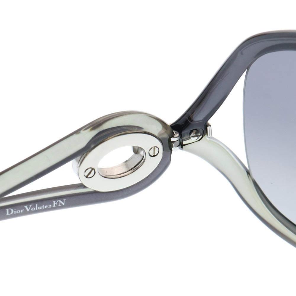 Christian Dior(クリスチャンディオール) Volute2FN ラウンド サングラス ブラック 11SWJ